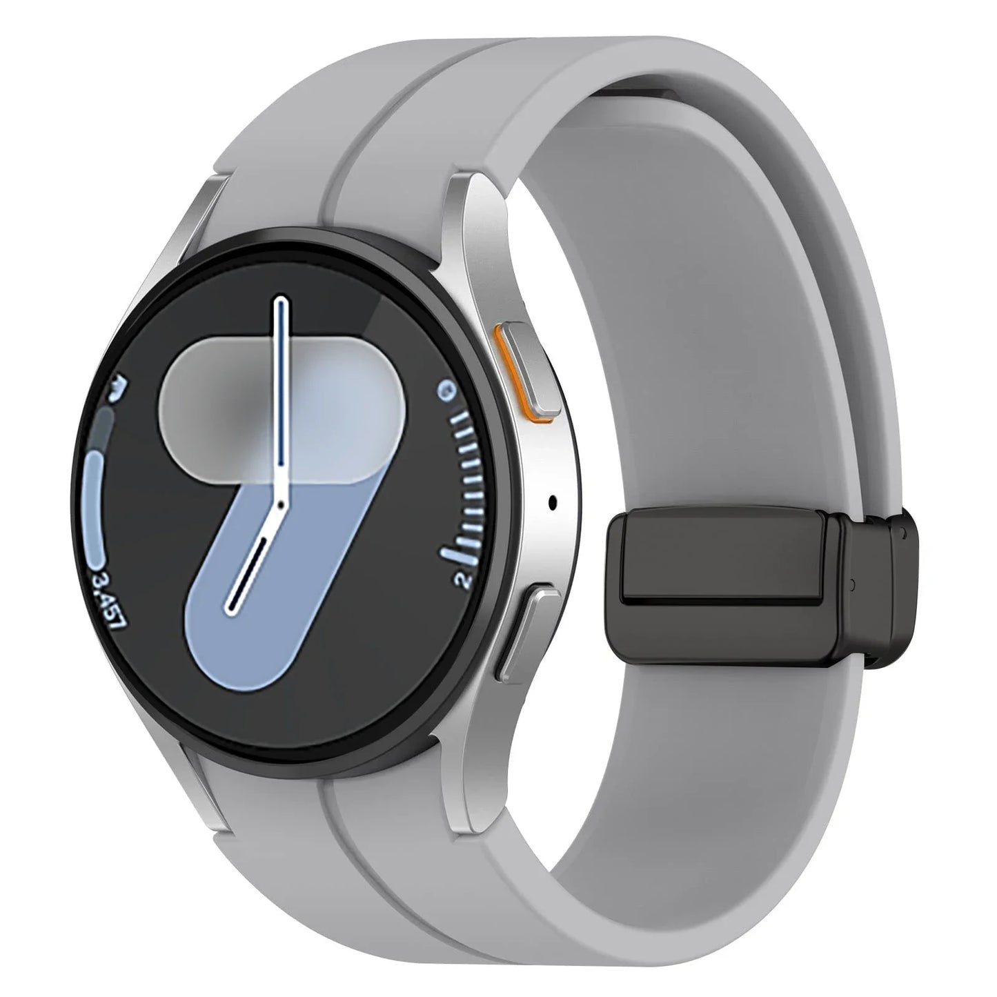 Magnetic Band For Samsung Galaxy Watch 7 6 5 4 44mm 40mm/5 pro 45mm Silicone 20mm watch Bracelet Galaxy 6 classic 43 47 mm strap