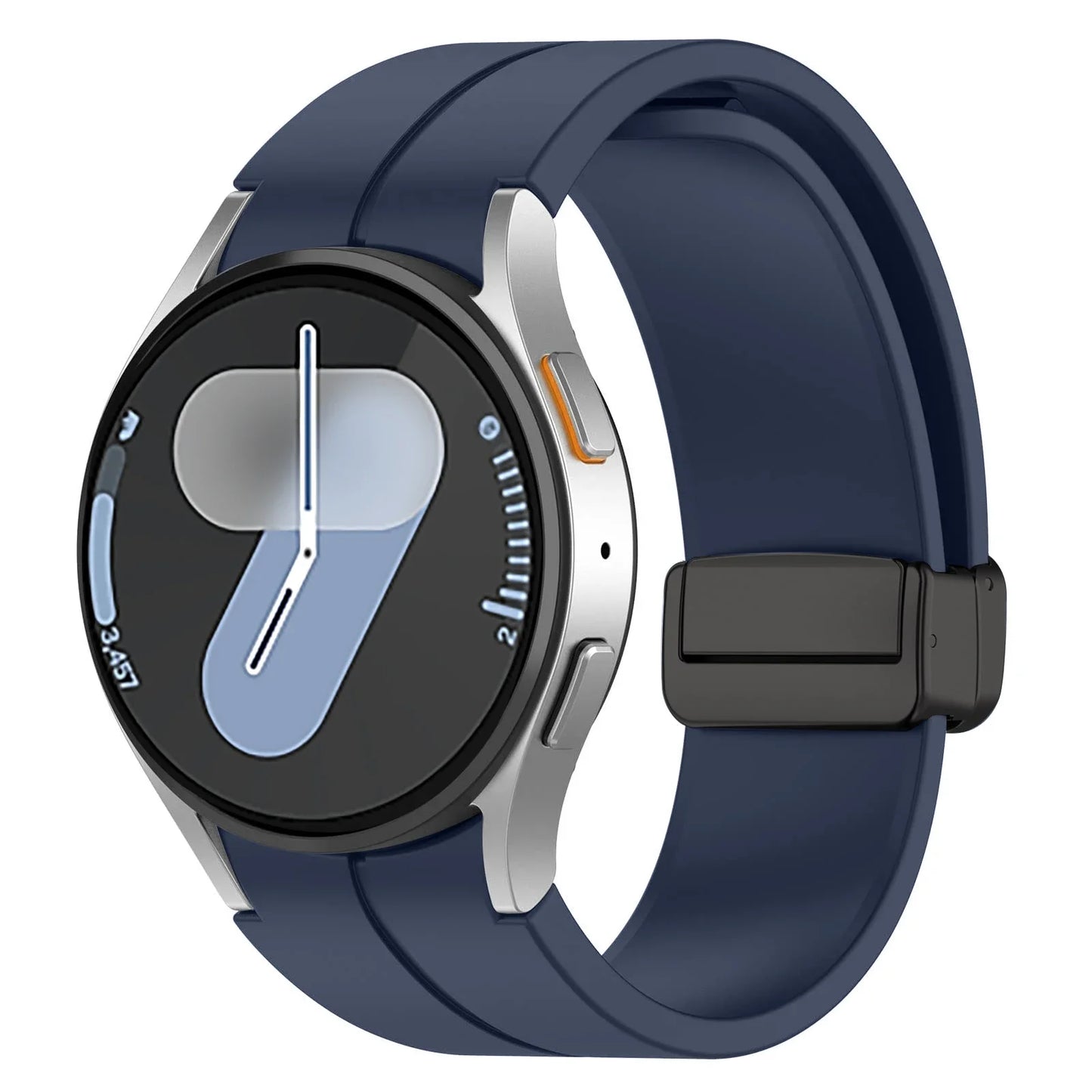 Magnetic Band For Samsung Galaxy Watch 7 6 5 4 44mm 40mm/5 pro 45mm Silicone 20mm watch Bracelet Galaxy 6 classic 43 47 mm strap