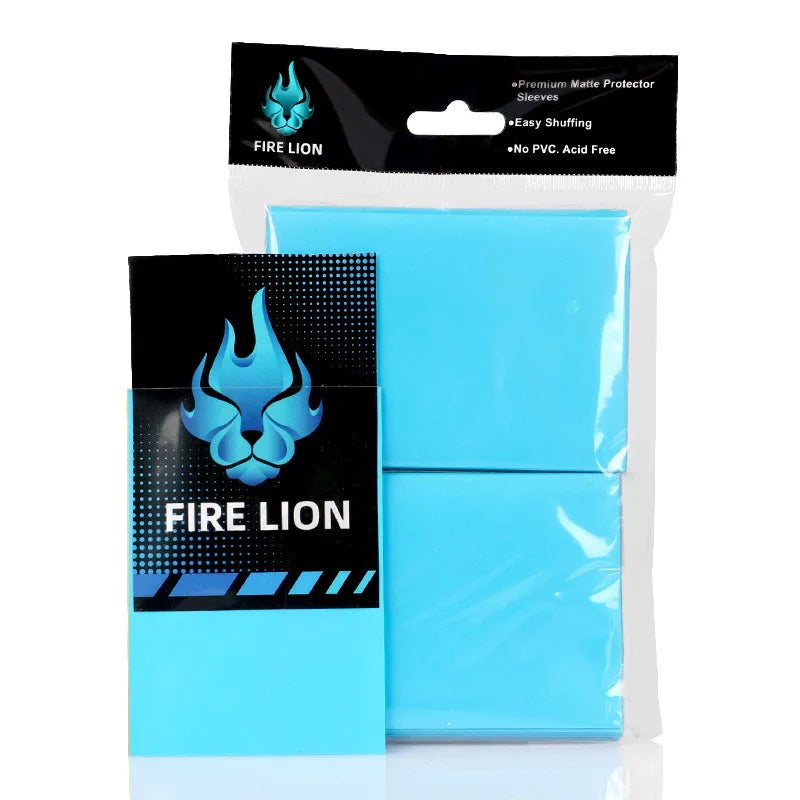 100pcs 66x91mm Card Sleeves For Trading Cards, Matte Card Sleeves Deck Card Protectors, Soft Sleeves For Standard Cards