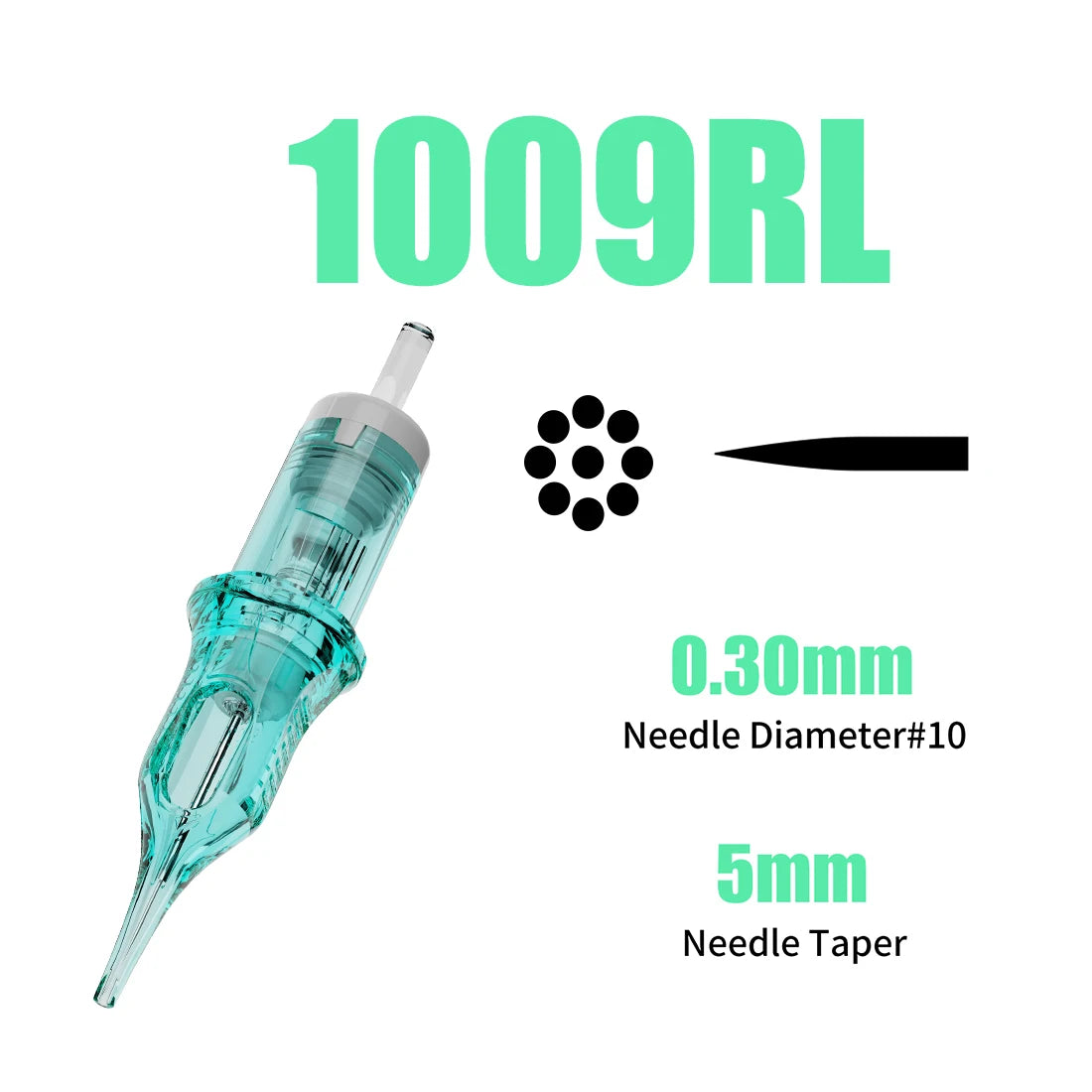 Dragonhawk ALPHA Tattoo Cartridges Needles Supplies RL RM M RS for Tattoo Machine Gun Permanent Makeup or Body Art Given Tattoo