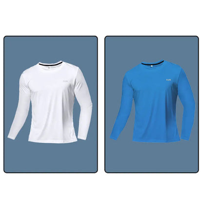 Men Women Quick Dry Long Sleeve Sport T Shirt Gym Jerseys Fitness Shirt Trainer Running T-Shirt Teenager Breathable Sportswears