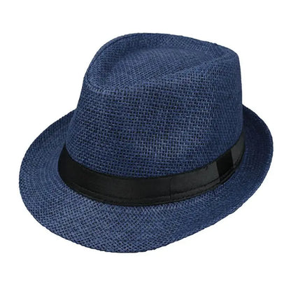 Summer Children's Hat Straw Hat Boys and Girls Baby Cap Manual Straw Summer Vacation Hat Parent-child for Sun Caps